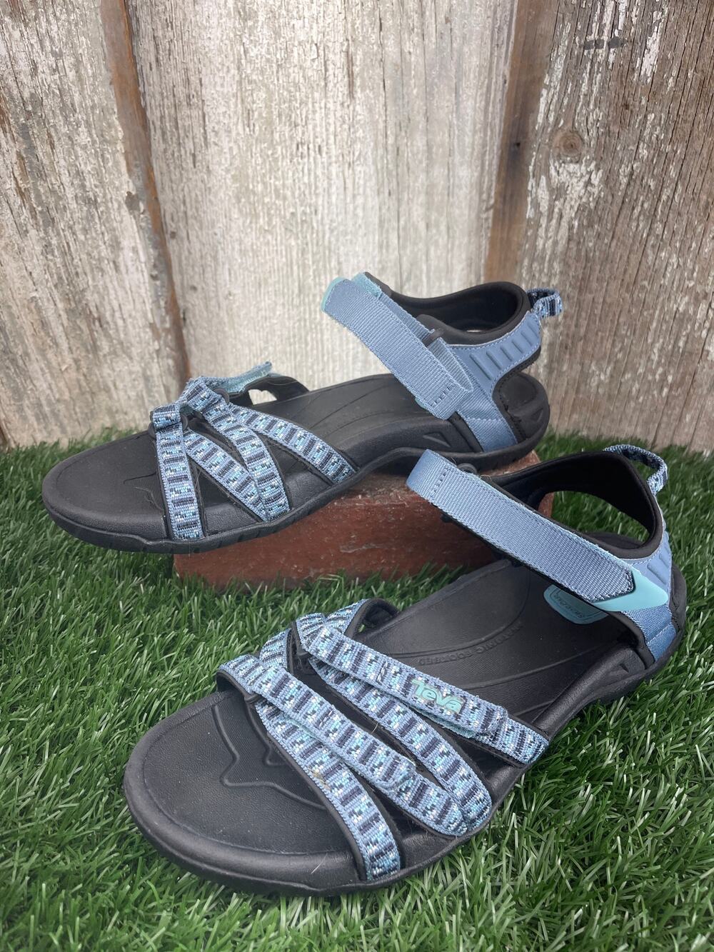 Teva Tirra Blue Mirage Outdoor Hiking Sandals Women's 8.5